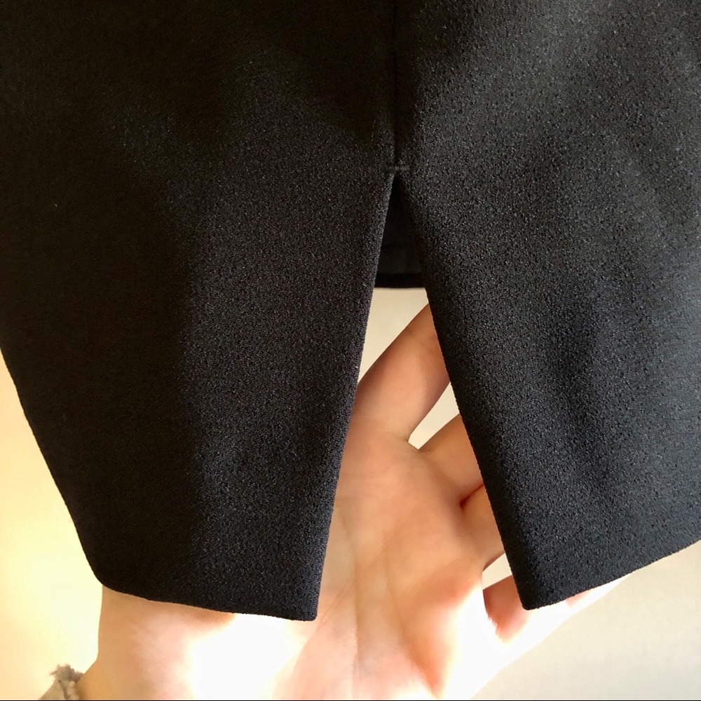 Vintage 90s Petite Black Pencil Skirt - Picture 4 of 7